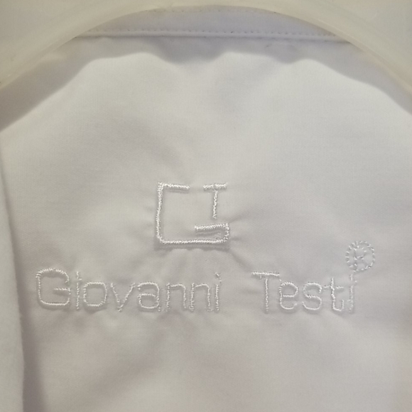 Giovanni Testi |White |Men's Dress Shirt - Picture 3 of 5